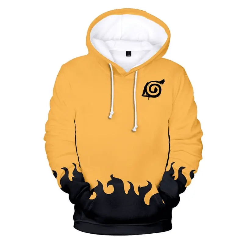 Yellow Konoha Sweater - Naruto Shippuden™